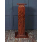 French Art Deco Fluted Thuya Column