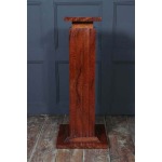 French Art Deco Fluted Thuya Column