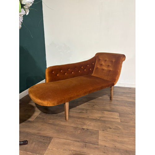 Vintage Button Back Chaise Longue