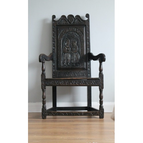 17th Century Wainscot Chair