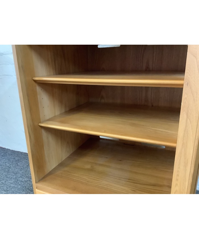 Ercol Windsor Hi Fi Cabinet In Light Finish.