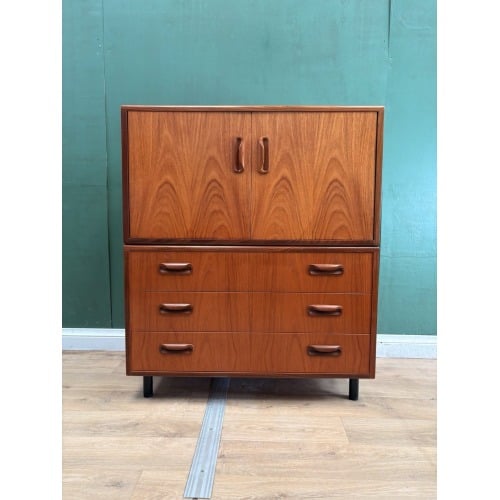 Mid Century Teak G Plan Sideboard/Tallboy -Courier Delivery