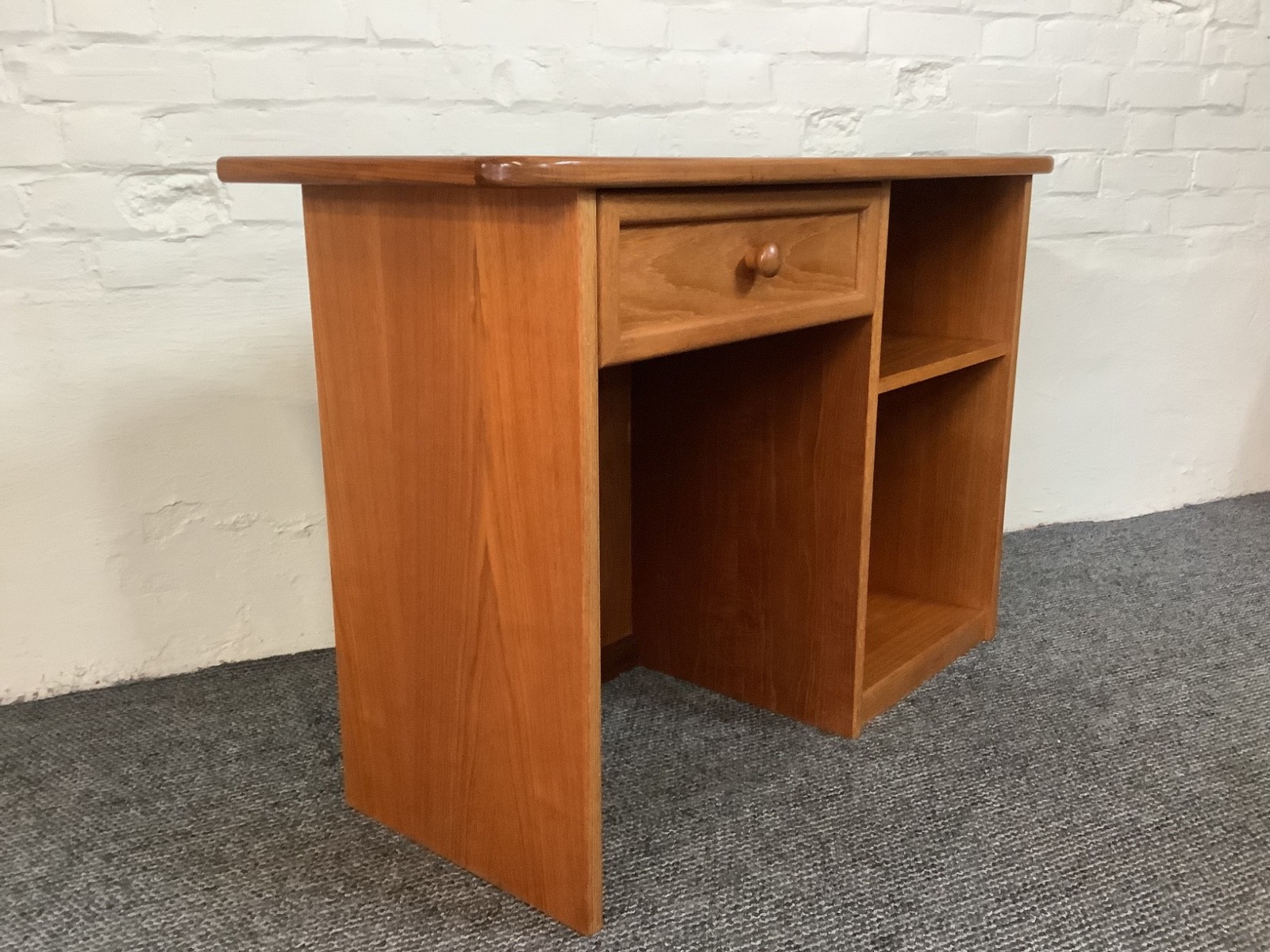 G Plan Albany Teak Side Table Desk - Hunt Vintage